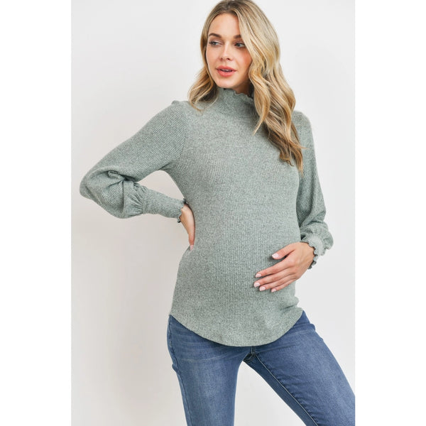 Mint green long sleeve