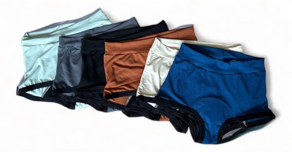 Organic bamboo period underwear