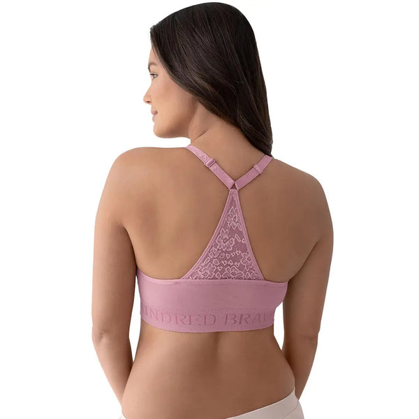 Sublime lace back seemless nursing bra