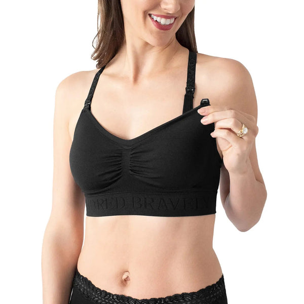 Sublime lace back seemless nursing bra