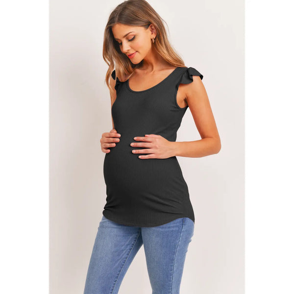 Ruffle sleeve top