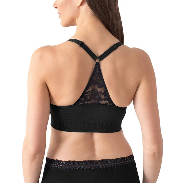 Sublime lace back seemless nursing bra