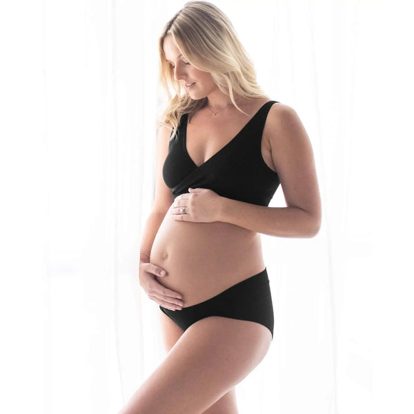 Bamboo maternity hipster underwear