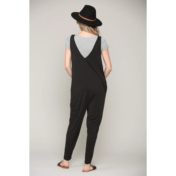 Maternity V-Neck jumpsuit