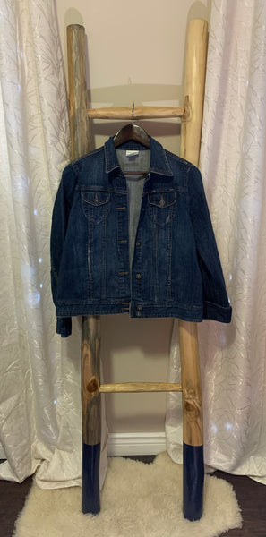 Maternity jean jacket