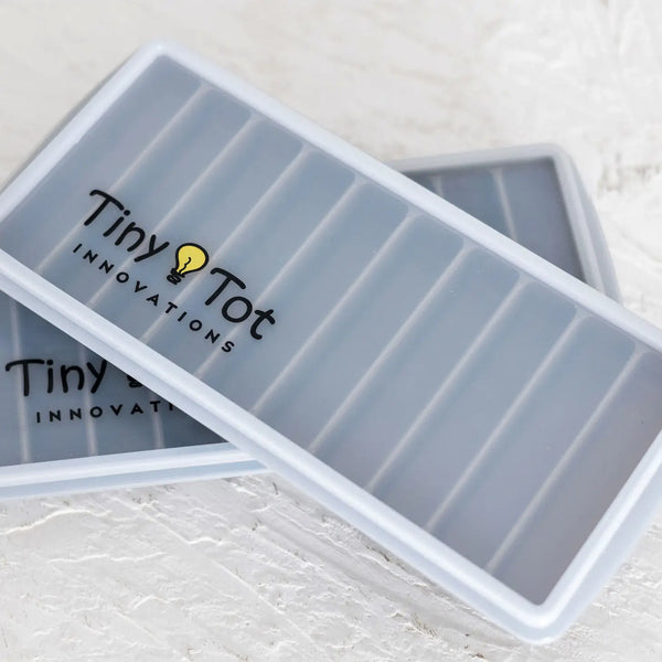 Breast milk storage trays