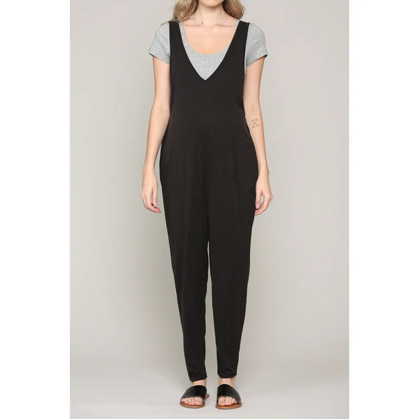 Maternity V-Neck jumpsuit