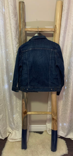 Maternity jean jacket
